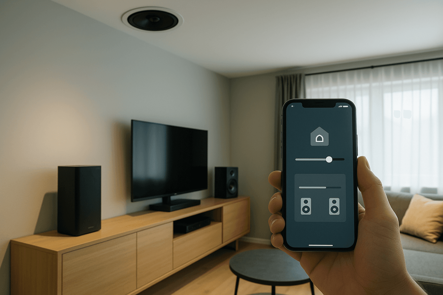 Control de Entretenimiento Multimedia - Audio Inteligente y Teatro en Casa